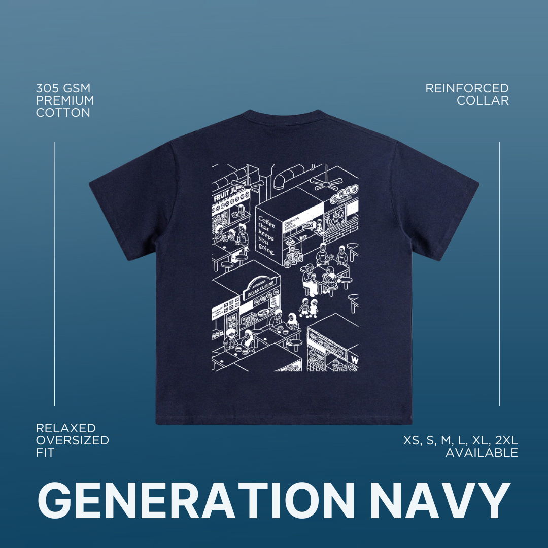 GCR x Paper Street Design Co. — 5th Anniversary Oversized Tee Shirt