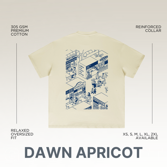 GCR x Paper Street Design Co. — 5th Anniversary Oversized Tee Shirt