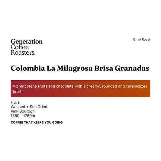 Colombia La Milagrosa Brisa Granadas