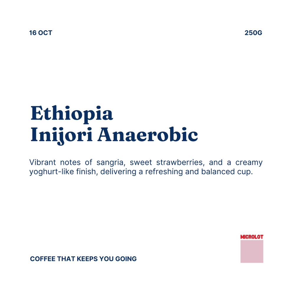 Ethiopia Inijori Anaerobic Generation Coffee