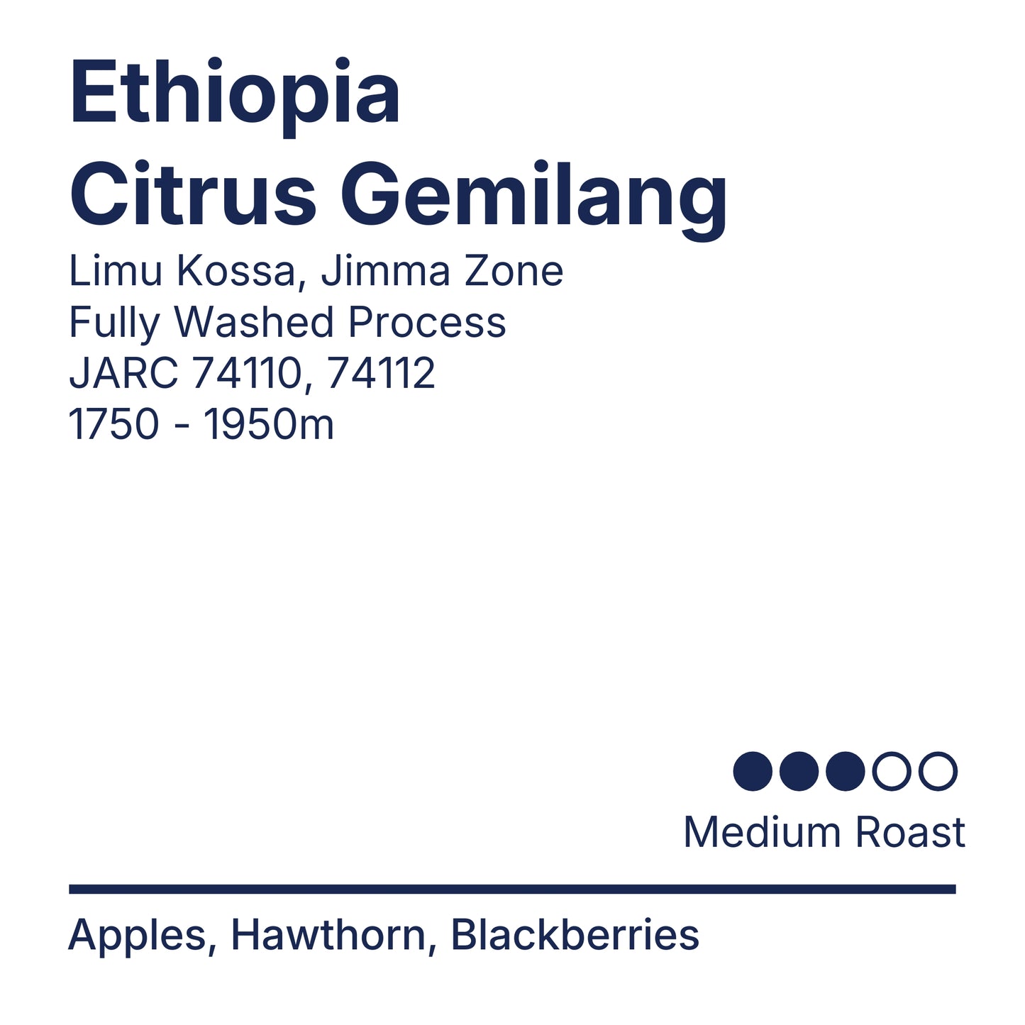 Ethiopia Citrus Gemilang