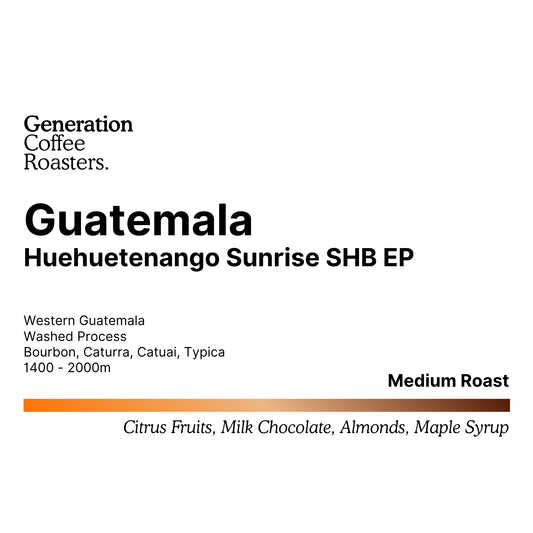 Guatemala Huehuetenango Sunrise