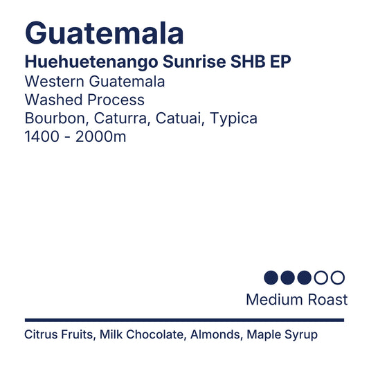 Guatemala Huehuetenango Sunrise SHB EP