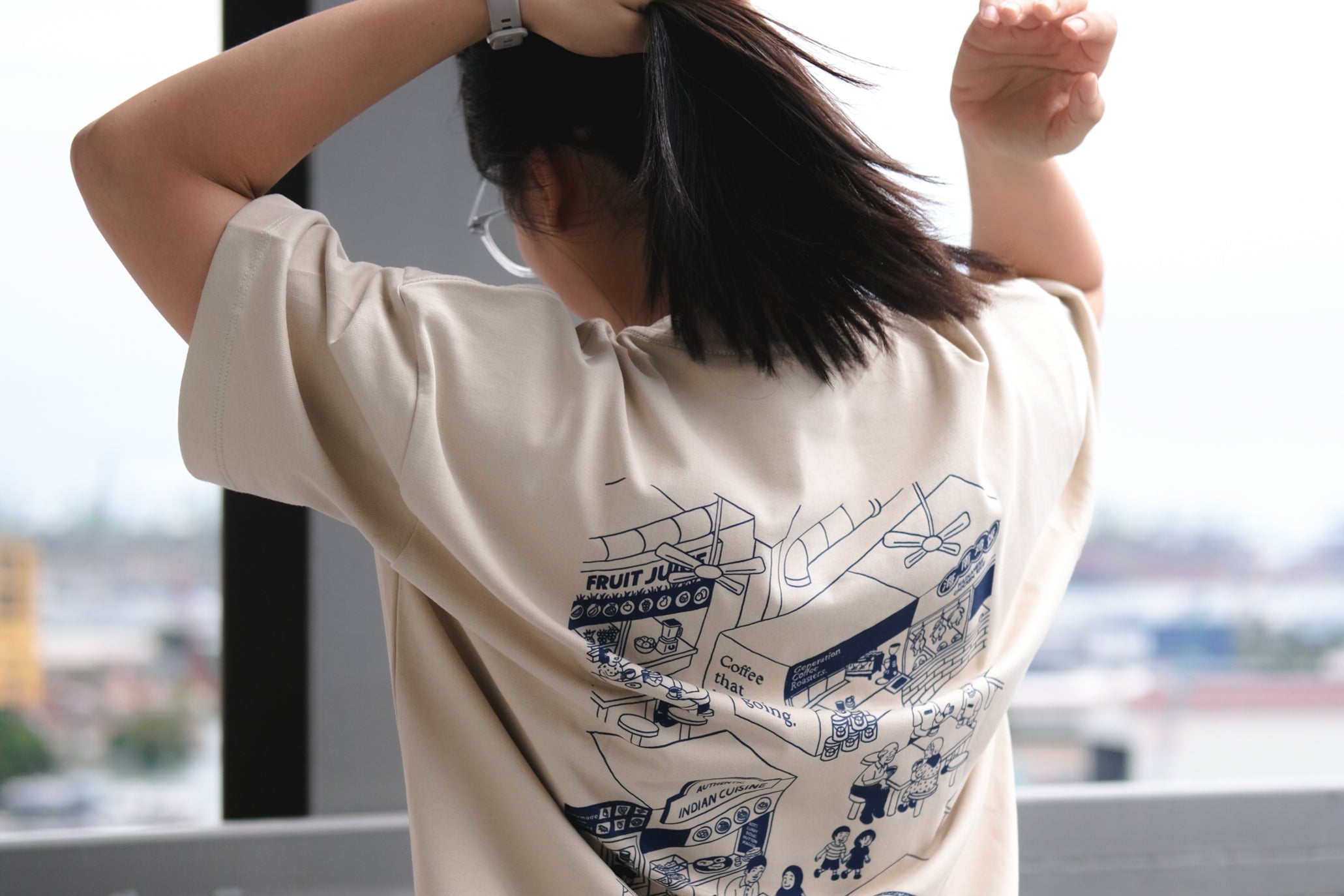 GCR x Paper Street Design Co. — 5th Anniversary Oversized Tee